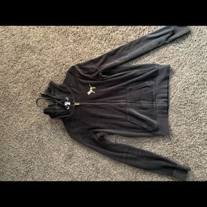 LOVE PINK Velour zip up size S.